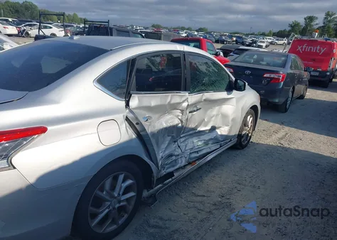 2013 Nissan Sentra Sr из США, поврежденный, VIN 3N1AB7AP5DL758107